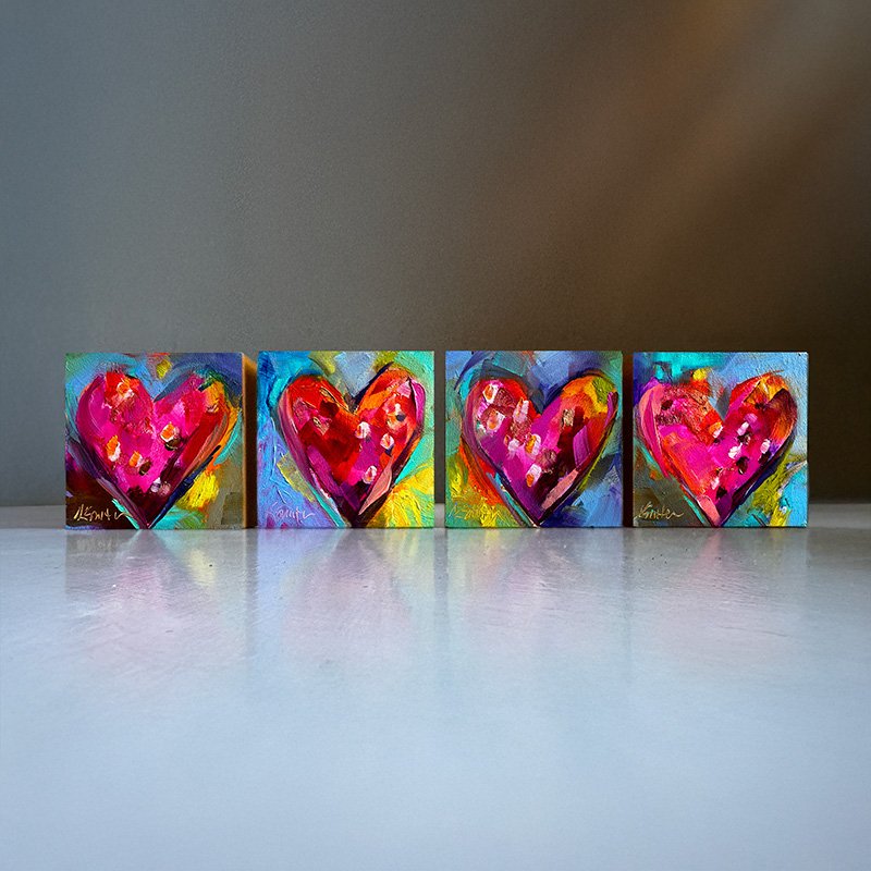 hearts 2025 — Kim Smith Fine Art | Contemporary fine art painter